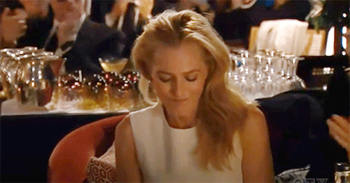 thecrownnetflixuk: Gillian Anderson being the last person to realise she just won a 2nd Emmy … The K