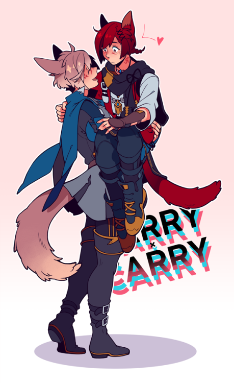 carry x carryLet me shoulder your burden, love.