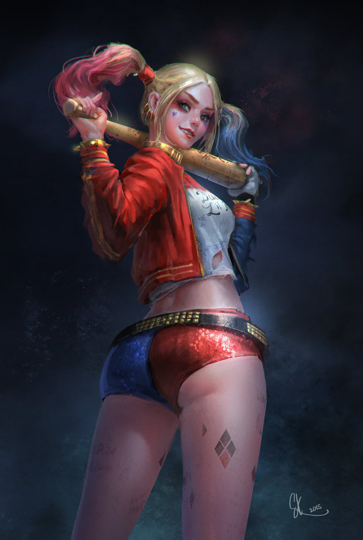 art-of-cg-girls:  Harley quinn by SKtneh