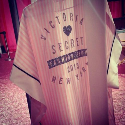 Models are at the VS Backstage right now getting ready for rehearsals!