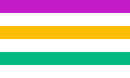 neopronouns: 6-stripe | 7-stripedecided to make a general straight gay flag! this flag is for anyone