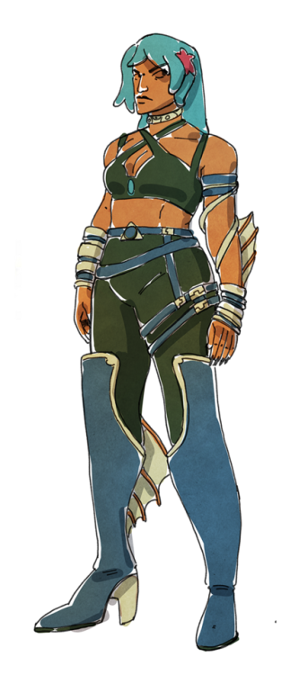 So you know how in ReBoot adult AndrAIa’s look is Extremely Bad? I tried to fix it
