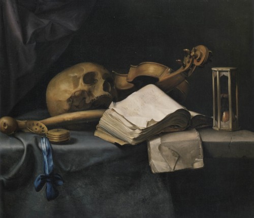 Vanitas-Stilleven (1667) - Simon Luttichuys 