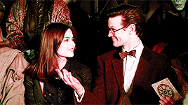 copyofclara: The Doctor + making Clara laugh 
