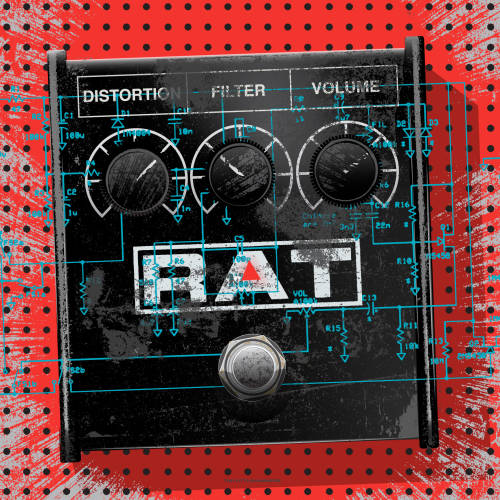 Pro-Co Rat pedal by Tiny Little Hammers