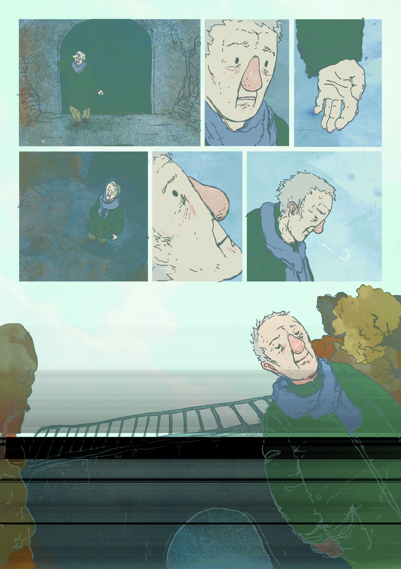 theanimationworkshop: cecilieq:  The Light at the End A comic about letting go. 