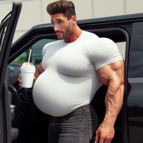 You Gotta Try These Mass Gain Shakes Bro, Look How Well They Worked On Me