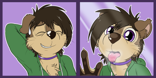 punk-pegasus: Ozzy, an otter of many expressions Get the Telegram pack here  Cuuuute >w< And that last one tho~ ;3