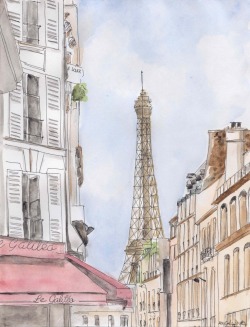 audreylovesparis:  Paris en rose   What a