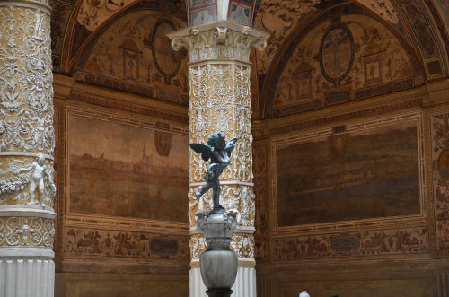 thingswoolike: Interno palazzo Vecchio. Cortile di Michelozzo (by Riccardo Ravelli)