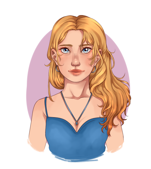 haley from stardew valley! i really need to get back into this game  (ಥ_ಥ)