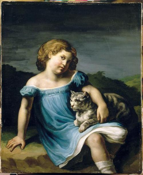Portrait of Louise Vernet as a Child, 1819, Theodore GericaultMedium: oil,canvaswww.wikiart.