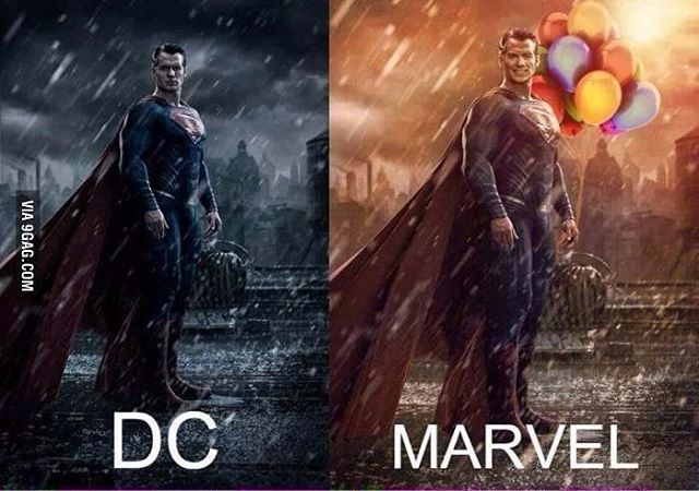 DC   MARVEL