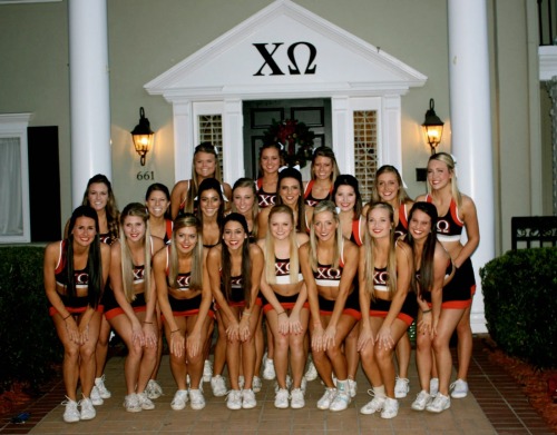 Chi Omega CheerleadersFlorida State University (FSU)Chi Omega