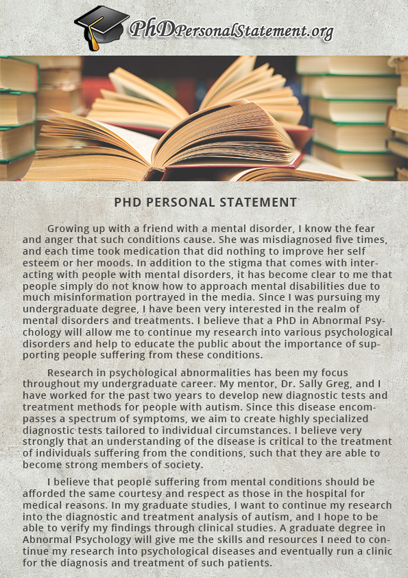 Phd personal statement usa on tumblr