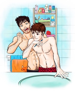 superheromen:  Sterek domestic bliss! Follow