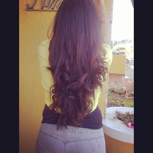 #me #girl #girly #beauty #beautiful #hair #hairstyle #long #longhair #wicks #highlights #stylish #cu