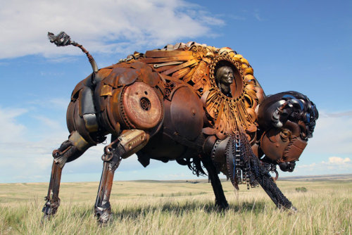 archiemcphee: South Dakota-based artist John Lopez (previously featured here) creates awesome life-s