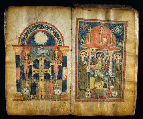 byzantio: Ethiopian Religious Art with massive influences from Byzantium. Due to the Arab conquest o