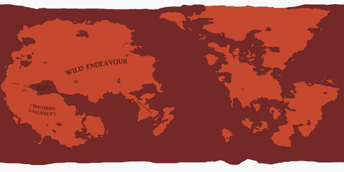 intuitive-revelations: Since people seemed to quite like my last one, here’s another WIP: a somewhat simple spherical map of Gallifrey’s whole surface. The middle of the design was directly based on Gallifrey’s landmasses as they appeared in The