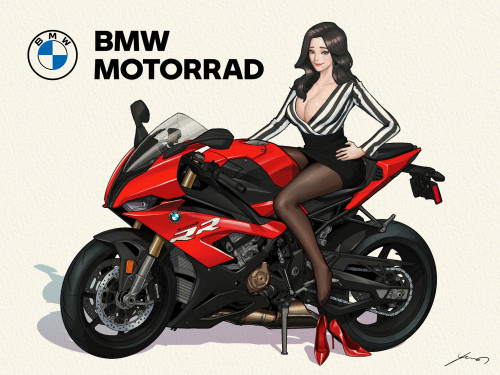 BMW Motorrad - S1000RR Jun Yun https://www.artstation.com/artwork/Kr6aYy