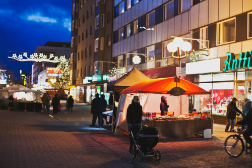 Christmas market in Pori © Jesse Keinonen