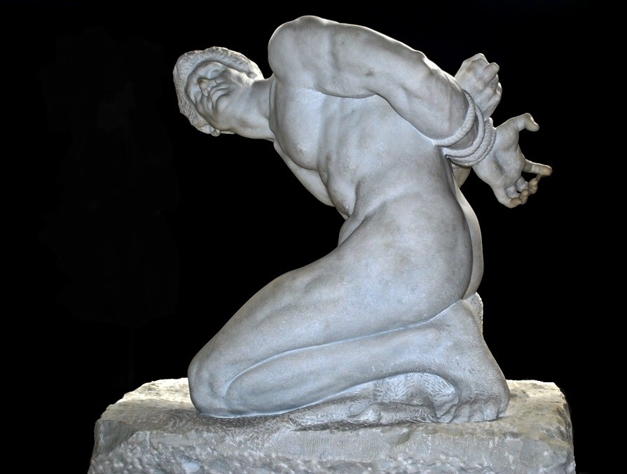 The Slave. 1913. Stephan Sinding. Norwegian 1846-1922. marble. http://hadrian6.tumblr.com