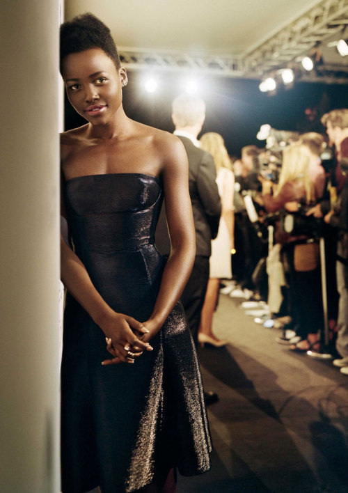 Lupita Nyong’o photographed by Benoît Peverelli - 2014 Cannes Film Festival (source:edenliaothewomb)