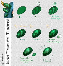 drawingden:Jade Texture Tutorial by Tharene 