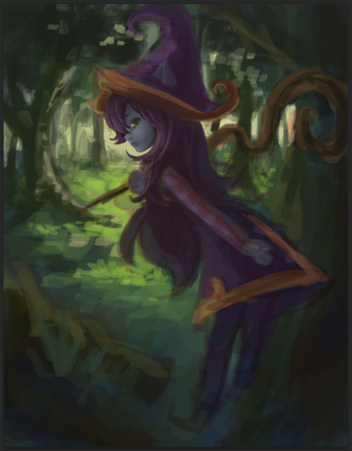 tinhan123:Another Lulu painting WIP