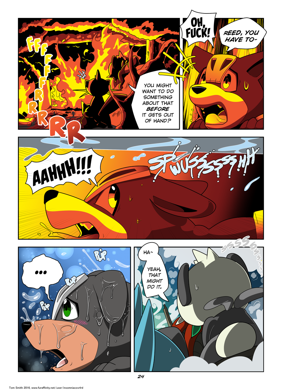  [Comic] Playing With Fire: pt II - All Pages (text post) 