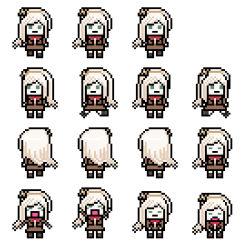 sonia sprites by ChaosX3 -- Fur Affinity [dot] net