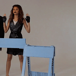 dayaholics:  Zendaya (and Jesse Williams) behind the scenes of Ebony’s 70th anniversary