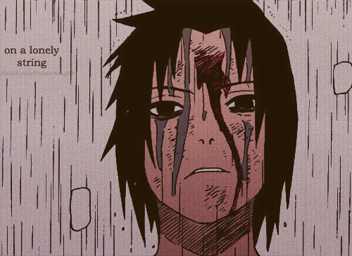 duckasstheavenger:  People couldn’t believe what I’d become. ↳ sasuke + viva