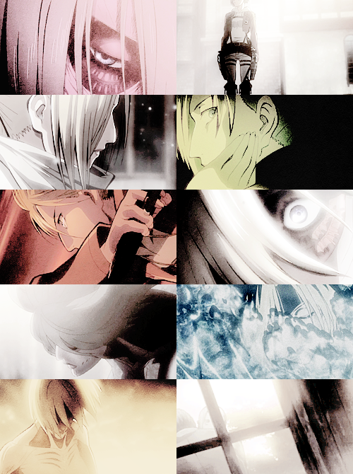 sakurabuns:  get to know me ↳ [5] female characters (3/5) ▶ annie leonhardt “It’s only that I want to survive.” 
