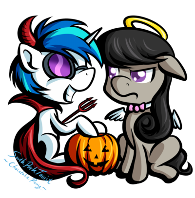 chocolatepony:  Happy Halloween and Nightmare Night! 