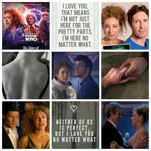 drwhoboards: Doctor Who moodboard: The Doctor/River Song (requested by: anon)