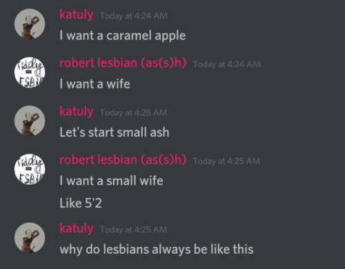 tackylesbians: tackylesbians: all lesbians talk about is food and how much they want a wife alright 