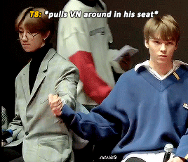 hanwooz: vernon really wanted to hold his hand ♡