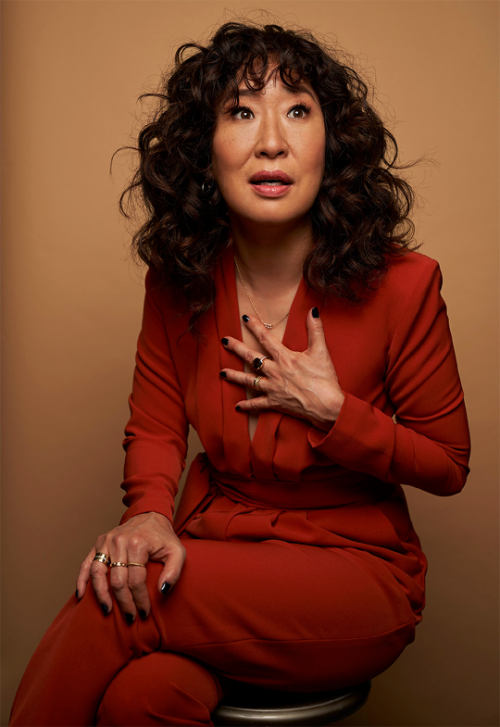 jessicahuangs:Sandra Oh for Backstage Magazine porn pictures