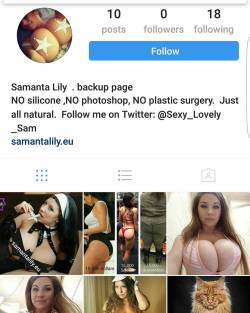 samantalilyxxx:  Don’t follow this profile.