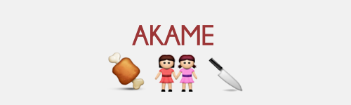 queenakame:  night raid + emojis (part 1)