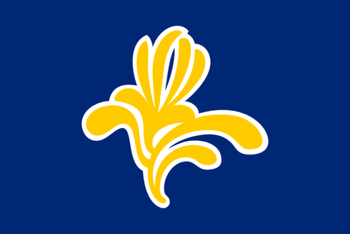 flag of the state of brusselsfleur de lys