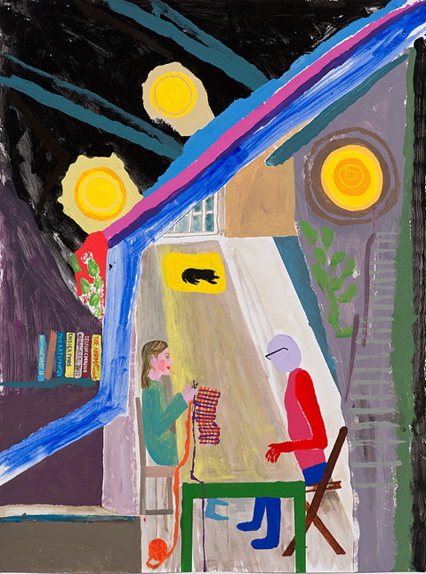 chris johanson within the river of time is my mind 6/30-9/22 at moca