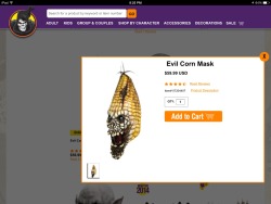 hasana-boo:  local-shop:  creeplypd:  snorlaxatives:  EVIL CORN MASK LMFAO WHO WOULD THINK OF THIS  add this to this   CORN IS NEITHER EVIL NOR SEXY WHERE ARE PEOPLE GETTING THESE IDEAS FROM   I’M SORRY 