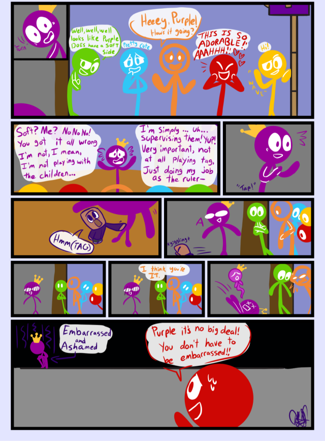 #purple stick figure on Tumblr