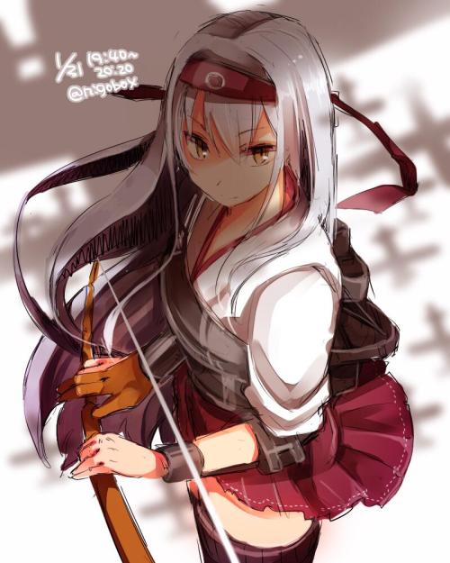 yousing:  (via  【二次】【艦これ】翔鶴と瑞鶴の可愛い画像が見たい！ | くろねこぷらす)