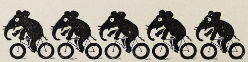 danskjavlarna: We looked it up, and a row of elephants on bicycles requires no special occasion.  Fr