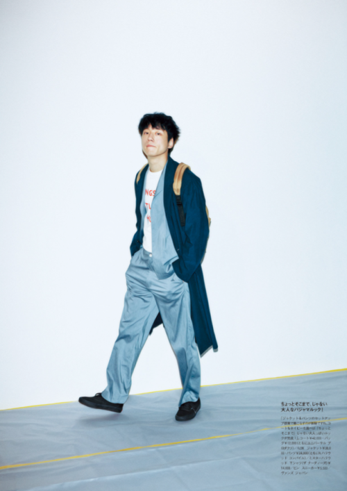 coffingrover:Kentaro Sakaguchi (坂口健太郎) | Men’s Non-No, July 2017