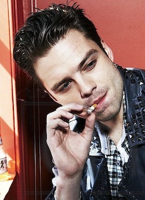 wintersoldierofmyheart:  Sebastian Stan + smoking  Bonus: